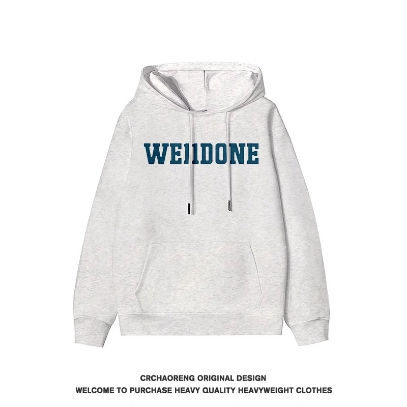 We11done Konne Fashion Trend High Street Jacket New Loose Retro Hoodie Men Style 4