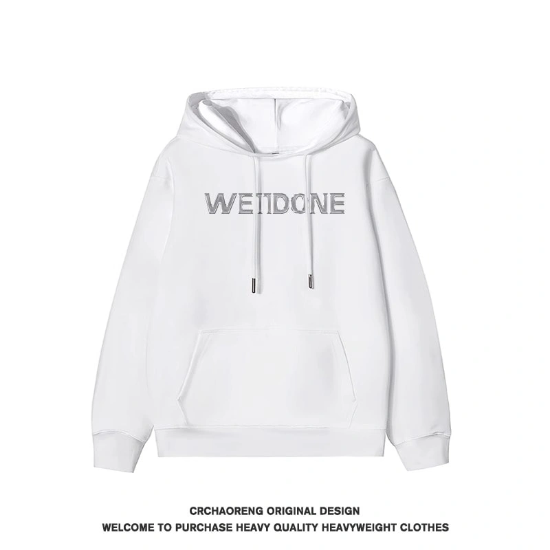 We11done Konne Fleece Jacket Trendy Retro Loose Hoodie Men Style 5