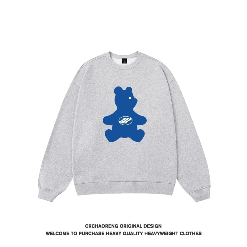 We11done Konne Genuine Trend Brand Crew Neck Sweatshirt Men High Street No Hood Long Sleeve Top Style 3