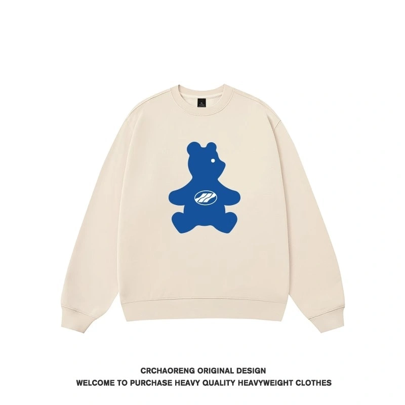 We11done Konne Genuine Trend Brand Crew Neck Sweatshirt Men High Street No Hood Long Sleeve Top Style 5