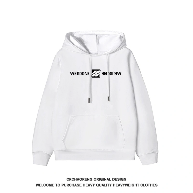 We11done Konne Hoodie Men 2024 New Fleece Thick High Street Trend Jacket Style 6