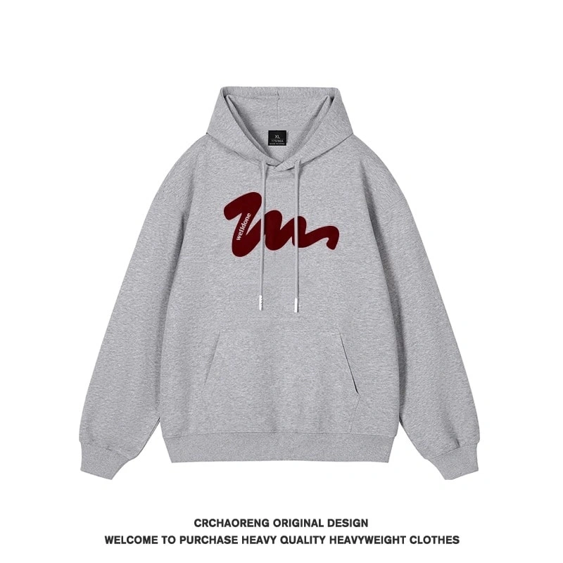 We11done Konne Hoodie Men 2024 New Pure Cottonweight Fleece Jacket Style 4