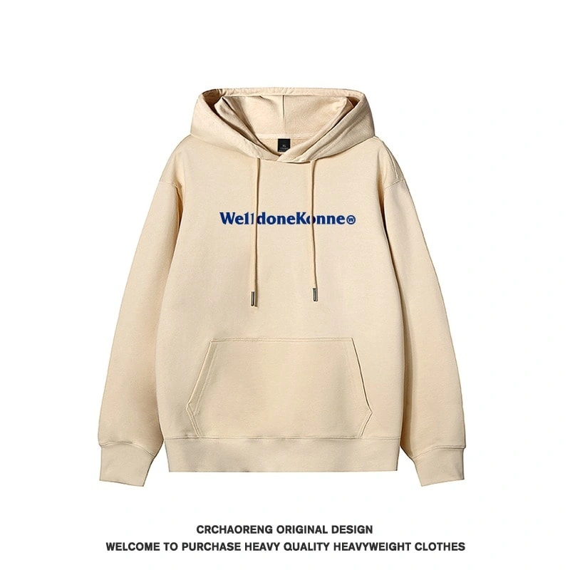 We11done Konne Hoodie Men 2024 Retro Pure Cotton Jacket Trend Style 6