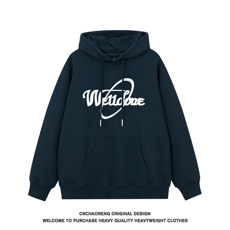 We11done Konne Hoodie Men New High Street Loose Trend No Hood Shirt Style 1