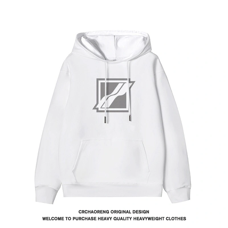 We11done Konne Hoodie Men Pure Cottonweight Fleece Thick Pullover Jacket Style 5