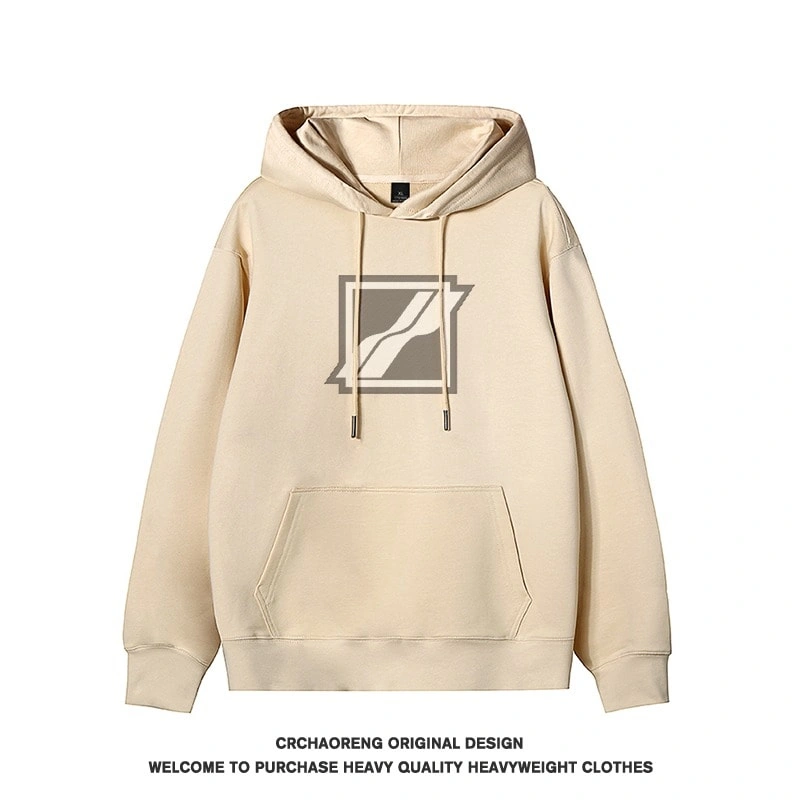 We11done Konne Hoodie Men Pure Cottonweight Fleece Thick Pullover Jacket Style 6