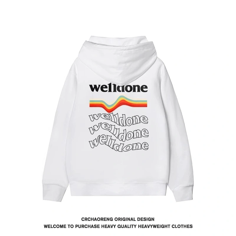 We11done Konne Hoodie Young Men 2024 Retro Fashion Jacket Trend Style 2