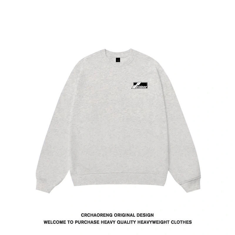 We11done Konne Loose Crew Neck Sweatshirt Men No Hood Pullover Trendy Casual Long Sleeve Shirt Style 4