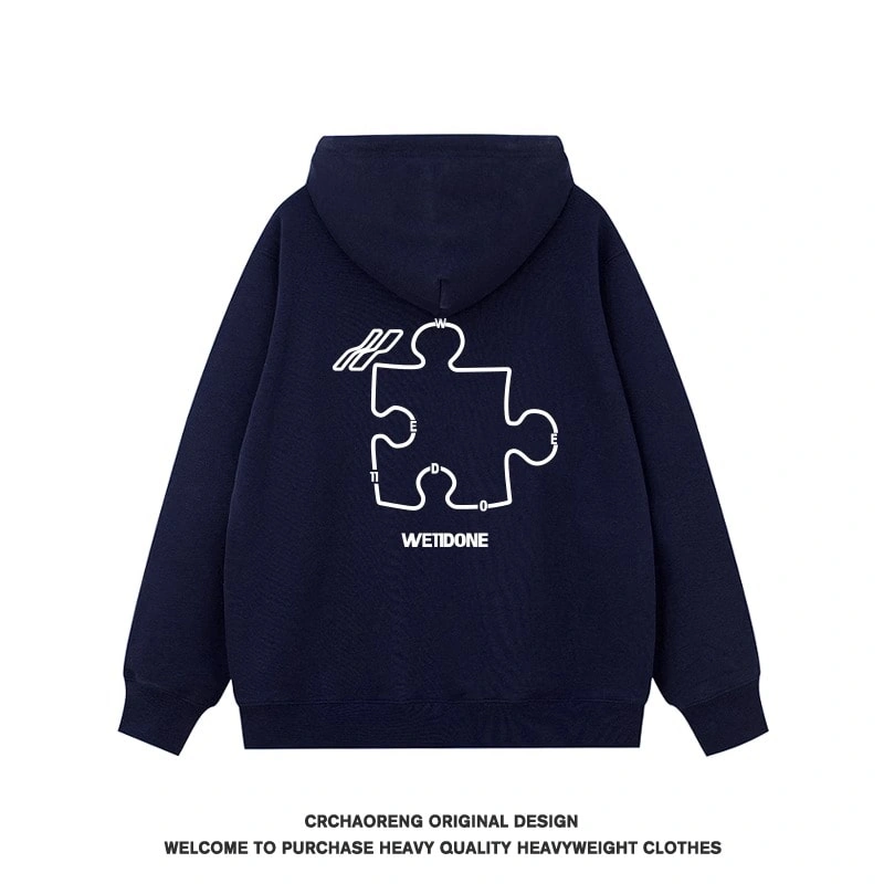 We11done Konne New 2024 Fleece Jacket Stiff Hoodie Men Style 1