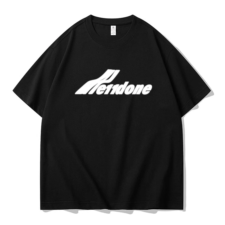 We11done Konne New Crew Neck Fashion Short Sleeve T-Shirt MenCasual Half Sleeve Top