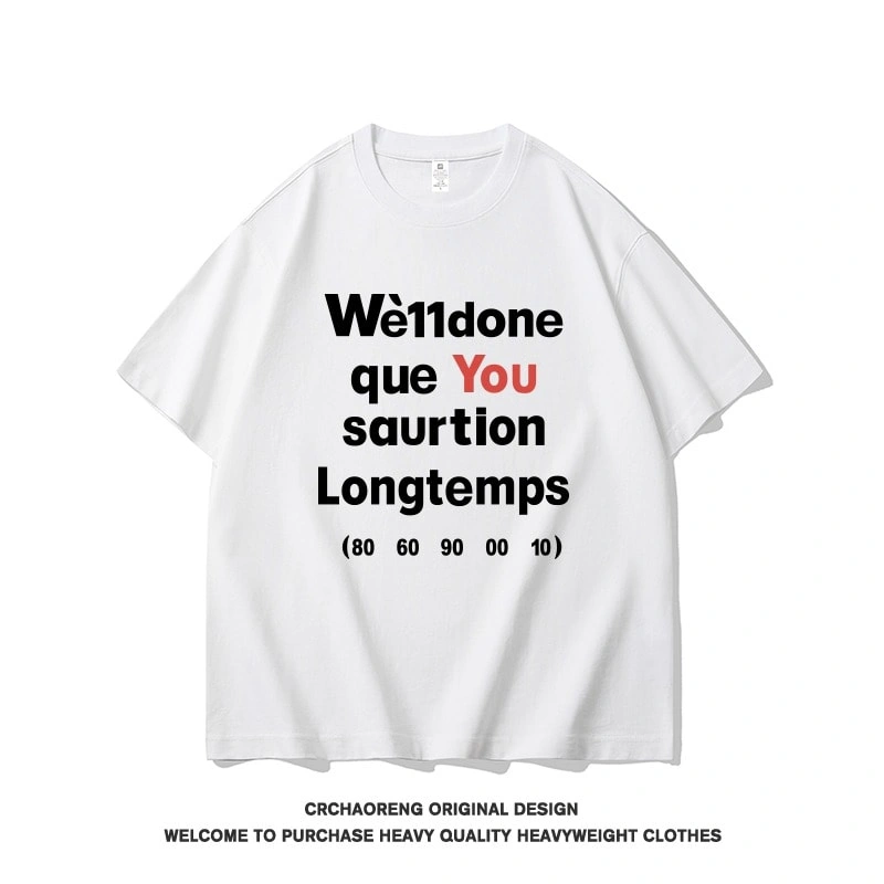 We11done Konne New Crew Neck Pure Cotton Short Sleeve T-Shirt Men Street Casual Top Style 3