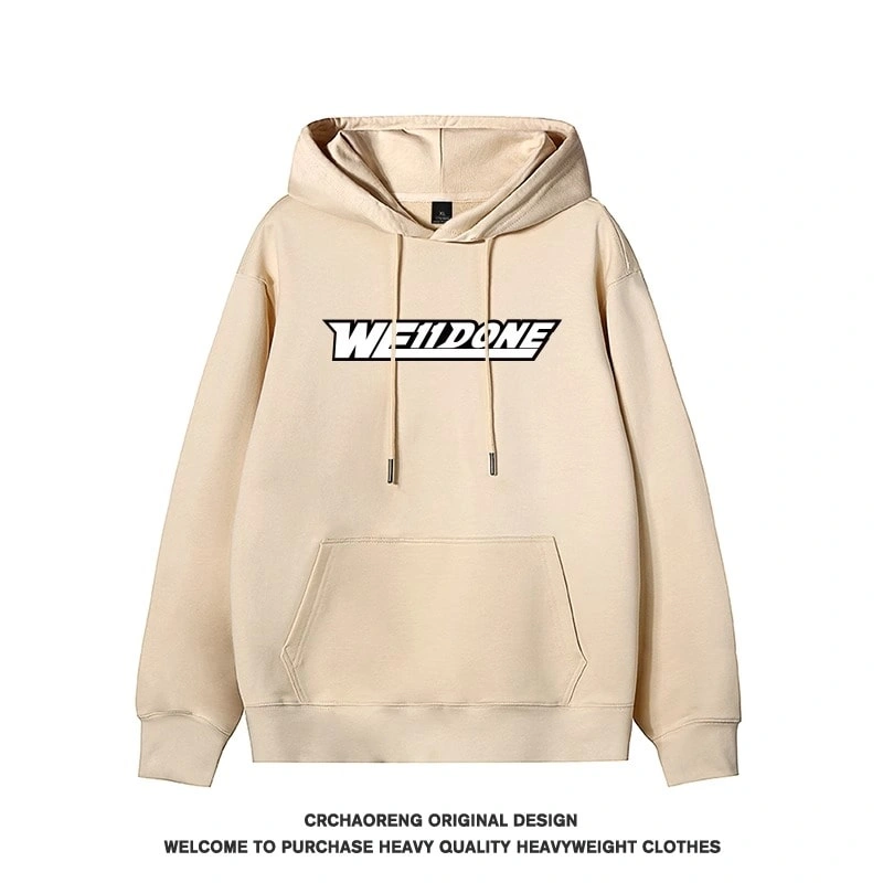 We11done Konne Oversize Loose Hoodie Men Fleece Jacket Style 6