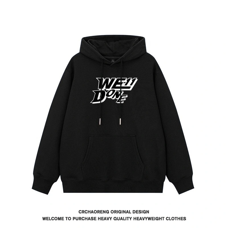 We11done Konne Pure Cottonweight Hoodie Men Fleece New Retro High end Jacket