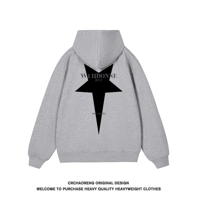 We11done Konne Pure Cottonweight Hoodie Men Retro Trendy Dapper Loose Jacket Style 1