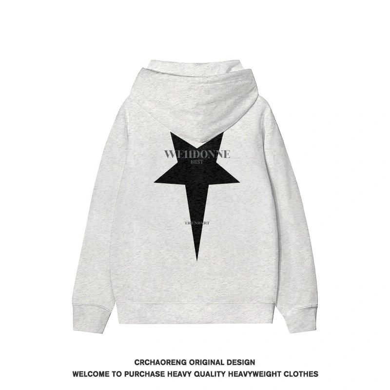 We11done Konne Pure Cottonweight Hoodie Men Retro Trendy Dapper Loose Jacket Style 2