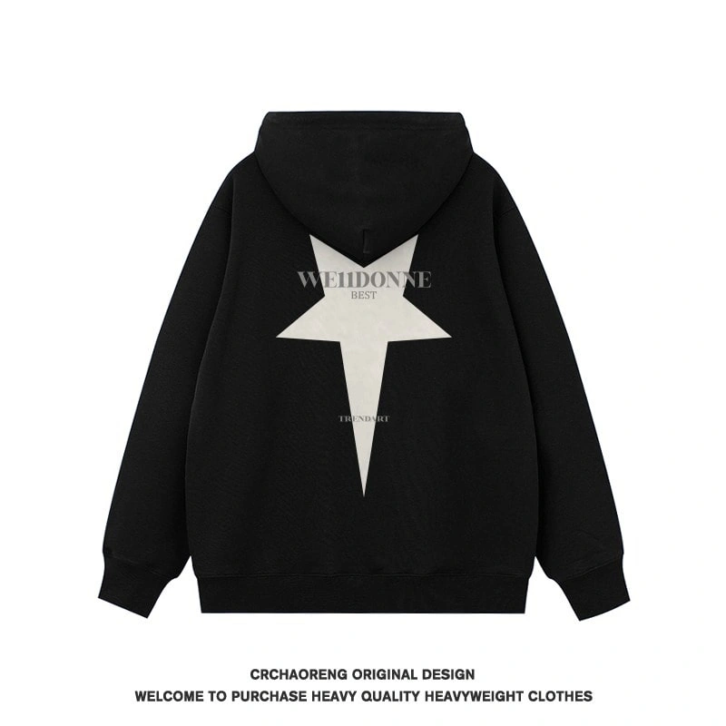 We11done Konne Pure Cottonweight Hoodie Men Retro Trendy Dapper Loose Jacket Style 5