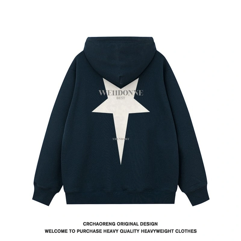 We11done Konne Pure Cottonweight Hoodie Men Retro Trendy Dapper Loose Jacket Style 6