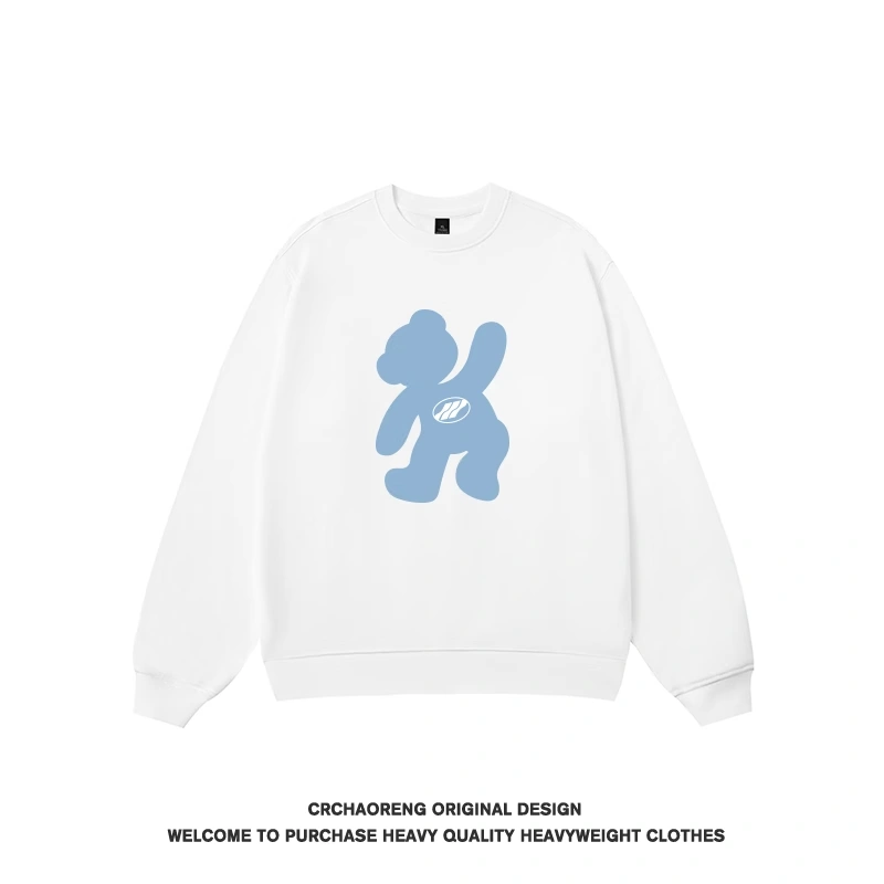 We11done Konne Retro Crew Neck Sweatshirt Men Trend Brand Fleece Pullover Style 6