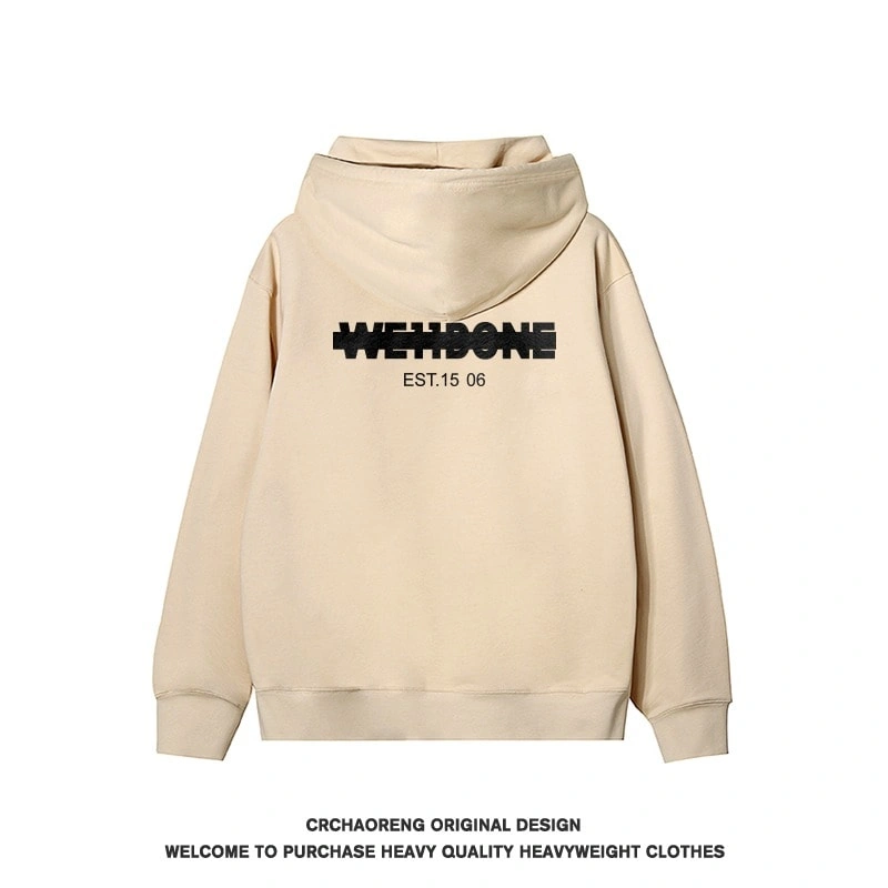 We11done Konne Retro Stiff Fashion Casual Loose Hoodie Men Style 5