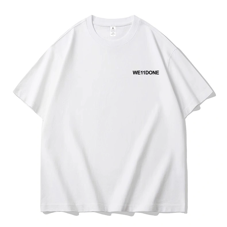 We11done Konne Short Sleeve T-Shirt Men New Loose Large Size Half Sleeve Pure Cotton Trend Brand Top Style 1