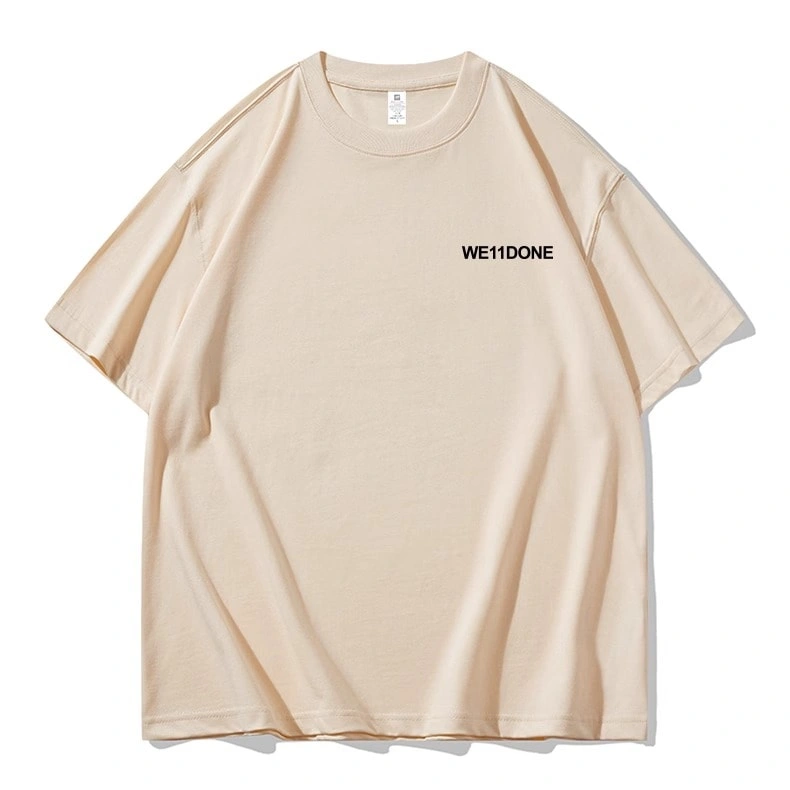 We11done Konne Short Sleeve T-Shirt Men New Loose Large Size Half Sleeve Pure Cotton Trend Brand Top Style 3