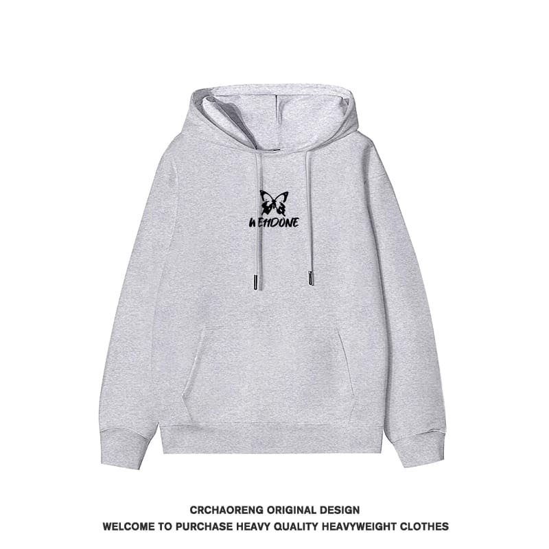 We11done Konne Stiff Hoodie Men 2024 New Fleece Long Sleeve Jacket Style 3