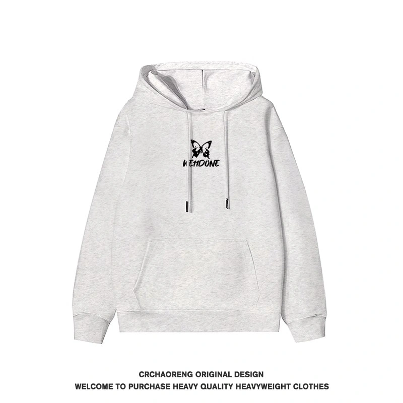 We11done Konne Stiff Hoodie Men 2024 New Fleece Long Sleeve Jacket Style 4