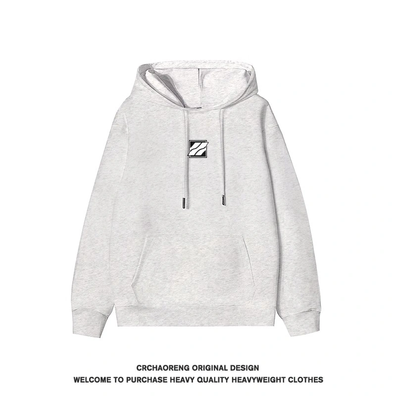 We11done Konne Stiff Hoodie Men Fleece Thick Retro Jacket Trend Style 4