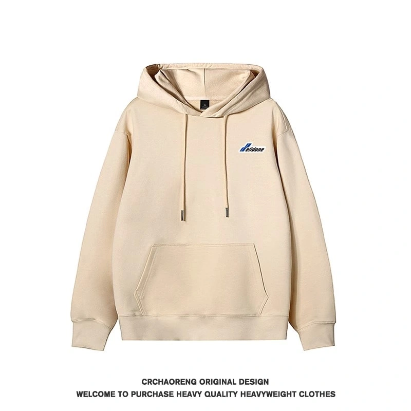 We11done Konne Stiff Hoodie Men Fleece Thick Trend High Street Jacket Style 5