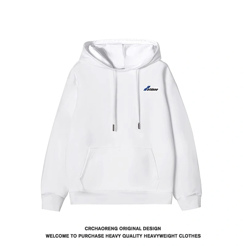 We11done Konne Stiff Hoodie Men Fleece Thick Trend High Street Jacket Style 6