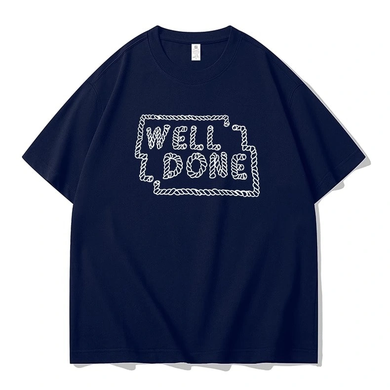 We11done Konne Street Hip Hop Short Sleeve T-Shirt Men Casual Loose Fashion Trend Top Style 2