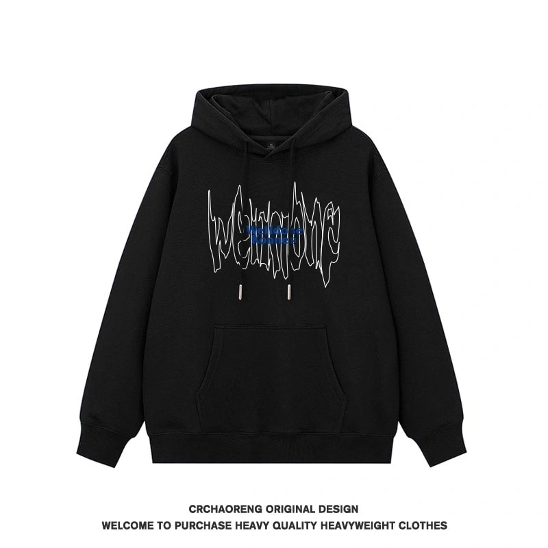 We11done Konne Trend Brand Hoodie Men New Stiff Retro Jacket Style 1