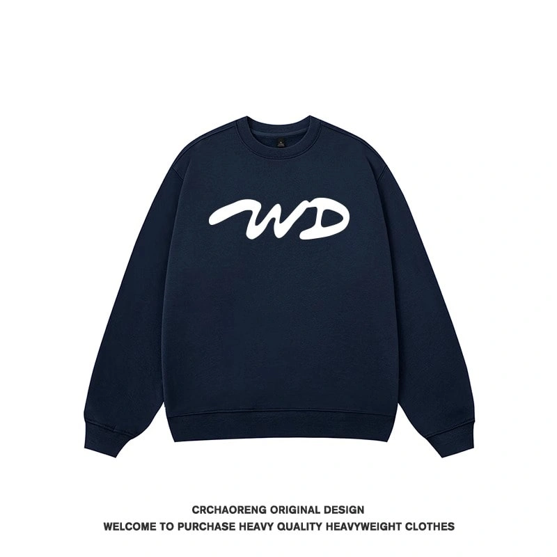 We11done Konne Trendy Crew Neck Sweatshirt Men 2024 New Loose Top Style 1