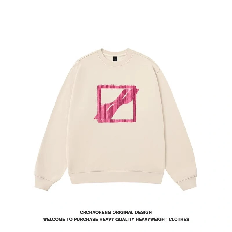 We11done Konne Unique Trend Brand Fleece No Hood Pullover Shirt Stiff Crew Neck Sweatshirt Men Style 6