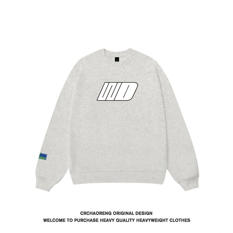 We11done Konne Versatile Crew Neck Sweatshirt Men High Street Loose No Hood Trend Brand Top Style 4