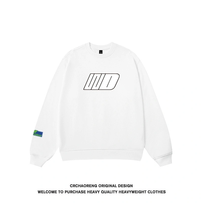 We11done Konne Versatile Crew Neck Sweatshirt Men High Street Loose No Hood Trend Brand Top Style 5