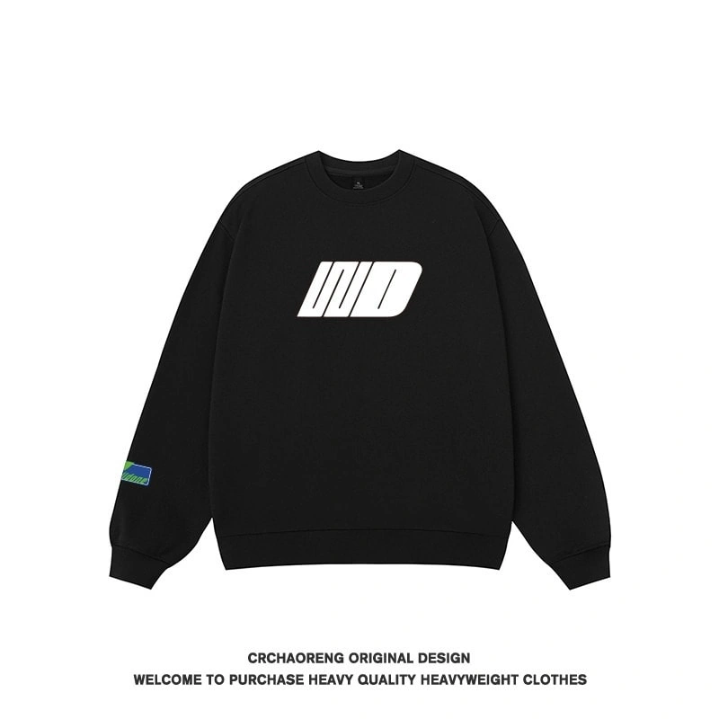 We11done Konne Versatile Crew Neck Sweatshirt Men High Street Loose No Hood Trend Brand Top