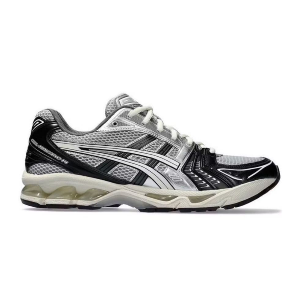 As*ic*s gel-kayano 14 black glacier grey silver