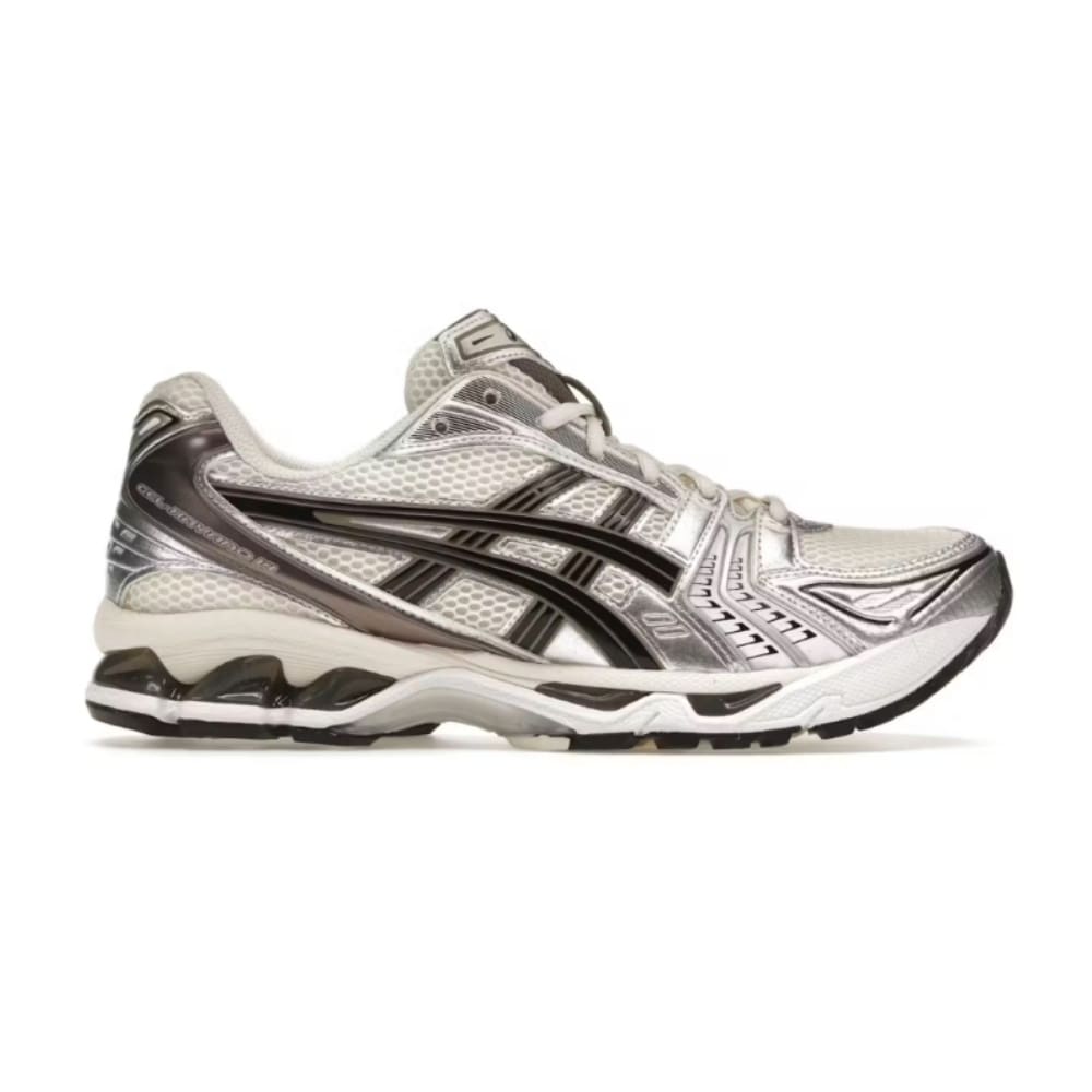 As*ic*s gel-kayano 14 cream black metallic plum