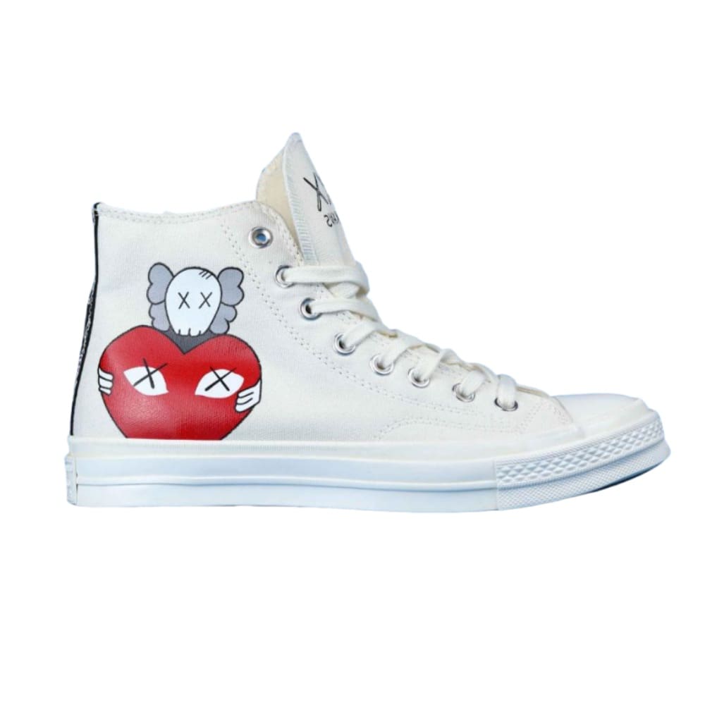 CDG X Kaws X converse