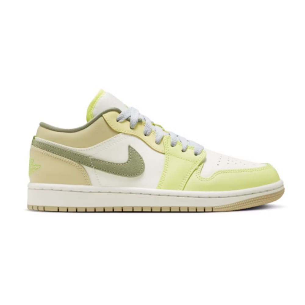 Jordan 1 Low Sail White Oil Green