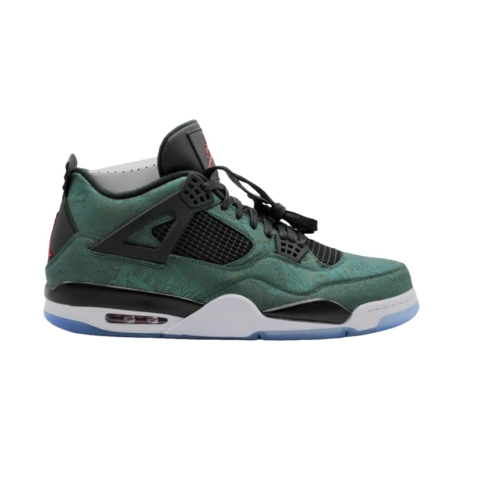 Air Jordan 4 Green Laser Sample