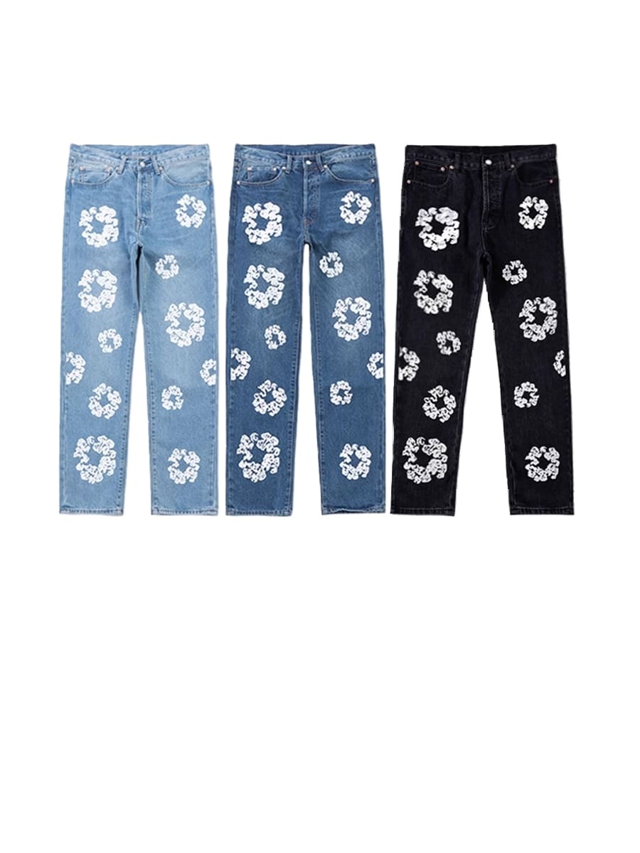 Park Jae Fan Denim Tears Kapok Denim Pants