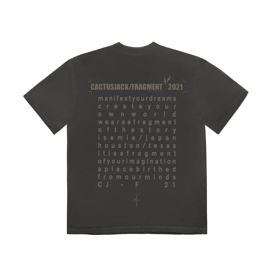Travis Scott Fragment Create Tee