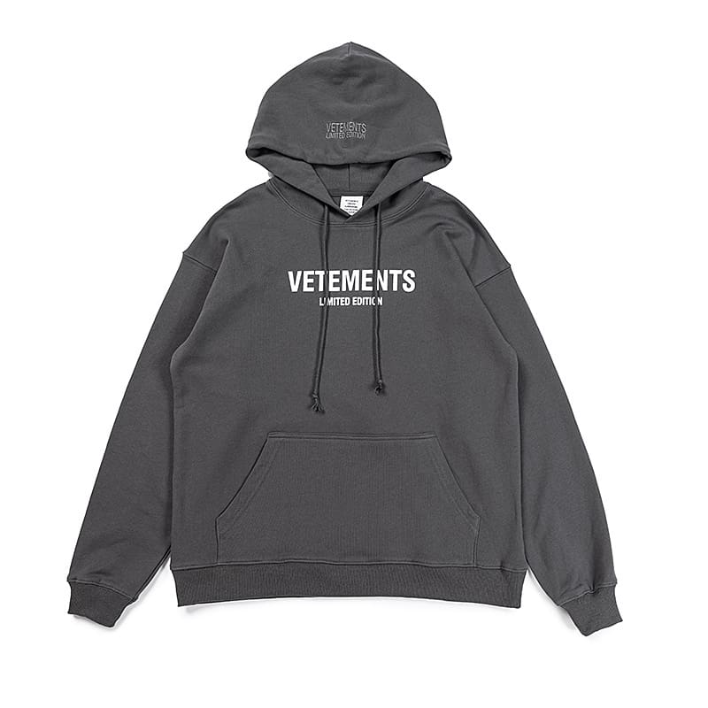 Vetements Express Letter Print Hoodie 2