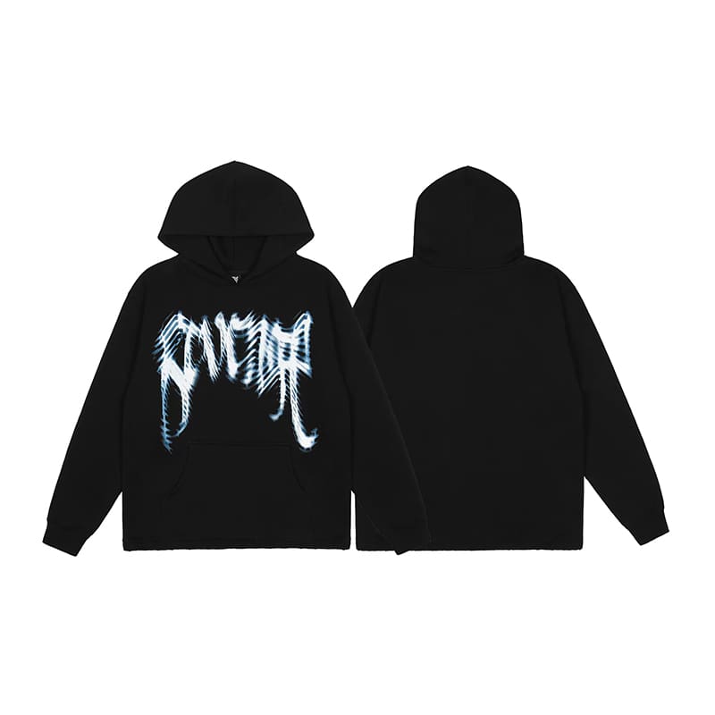 Revenge Keel Smoke Skull Hoodie 2