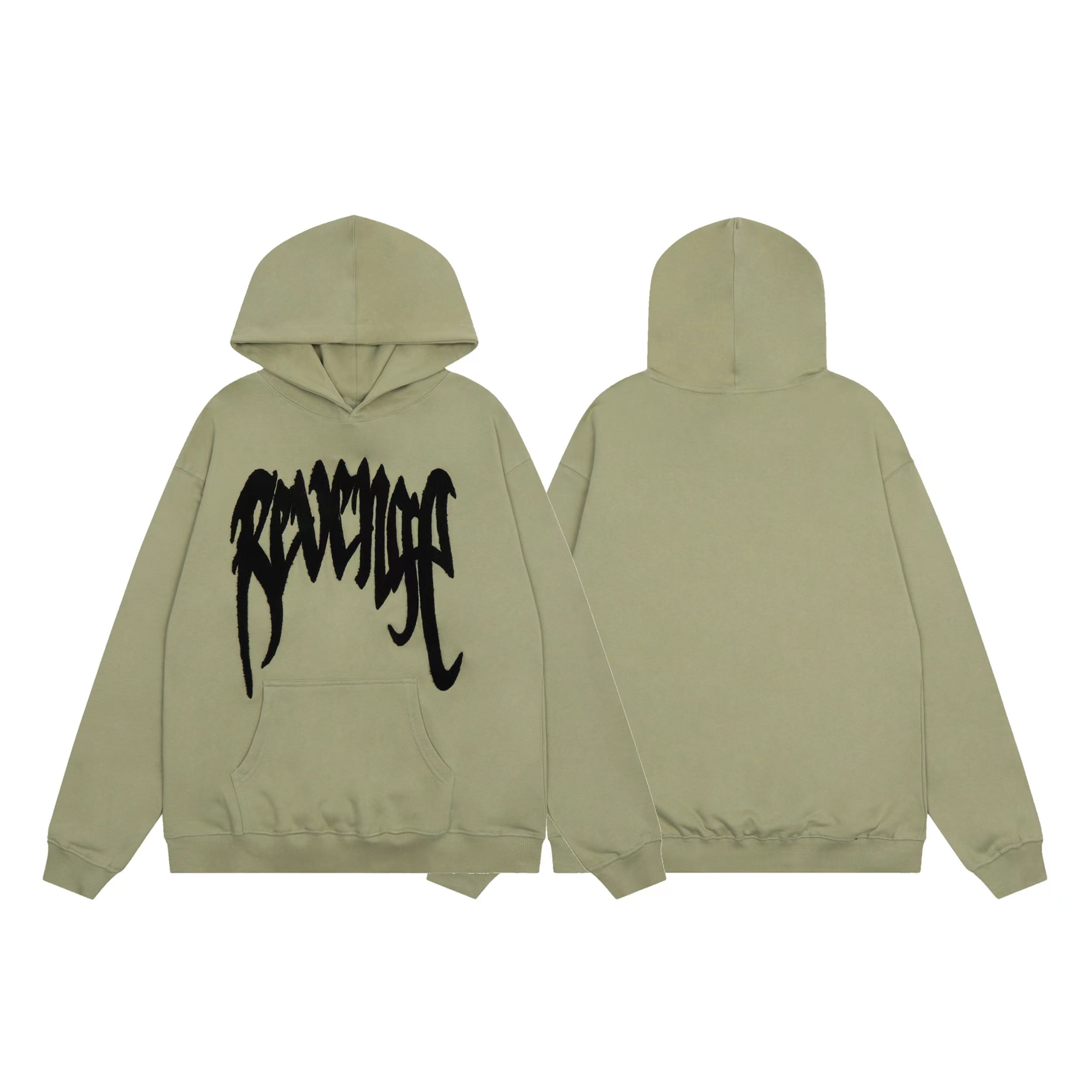 Revenge Keel Smoke Skull Hoodie 2