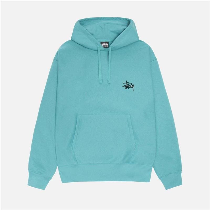 Basic Stüssy Hoodie-Ocean