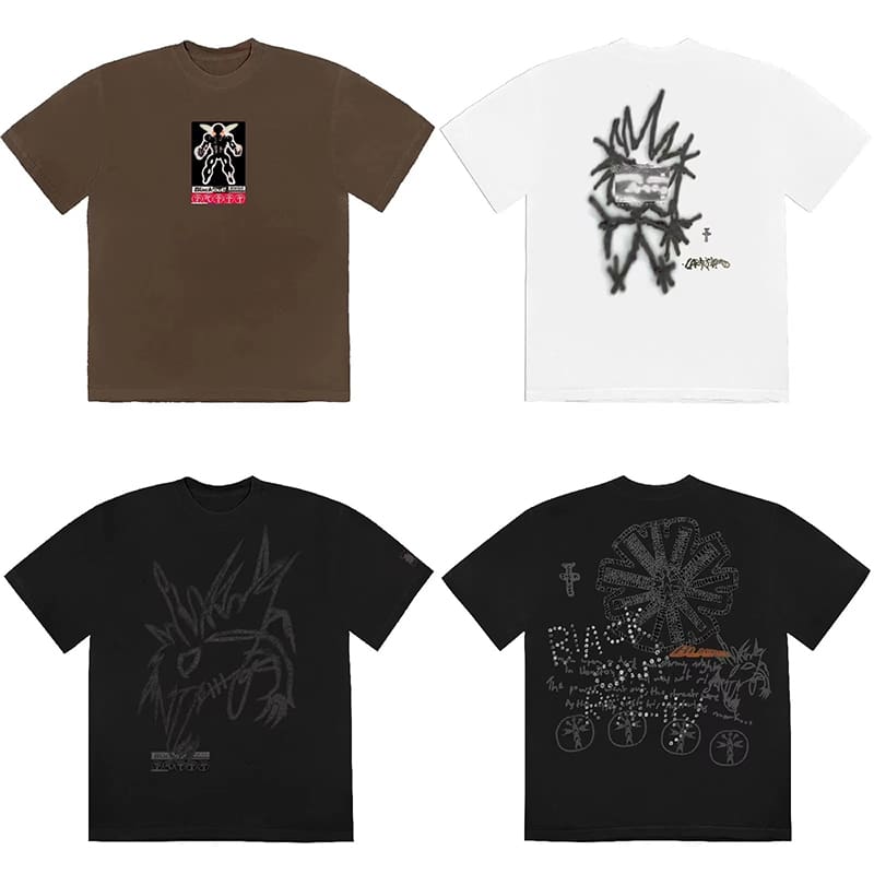Travis Scott Cactus Jack Balckout Tee