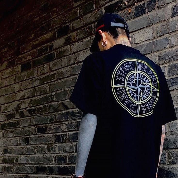 Stone Island Back Compass Tee
